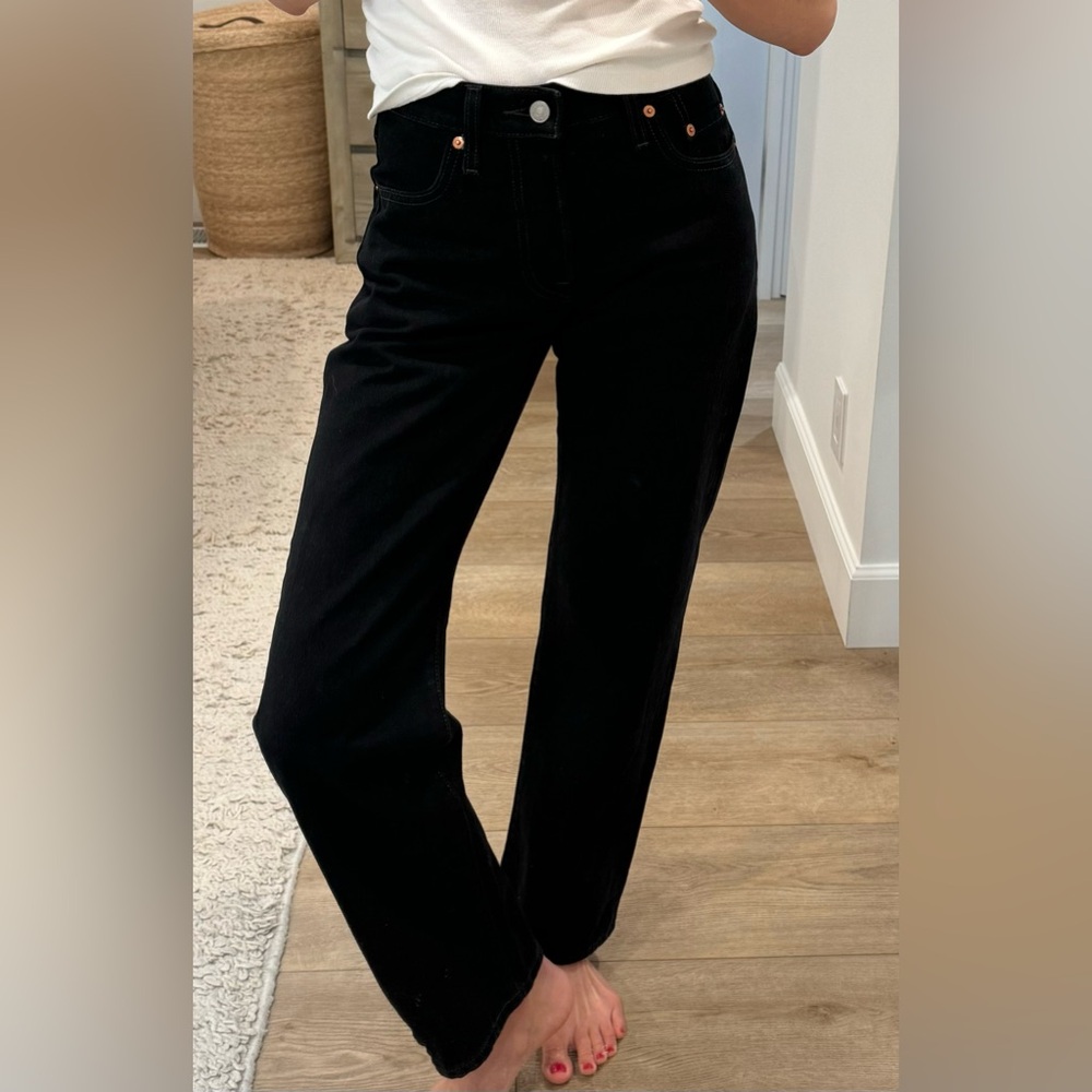 Levis 501 90’s black 24x30